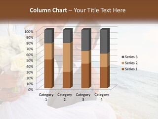 A Man And A Woman Posing For A Picture On The Beach PowerPoint Template
