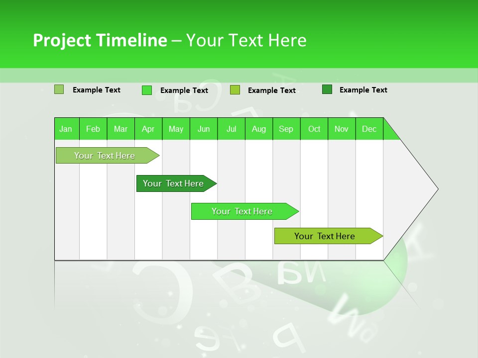 A Green Pill With Fruits And Vegetables In It PowerPoint Template