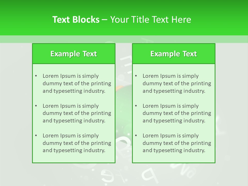 A Green Pill With Fruits And Vegetables In It PowerPoint Template