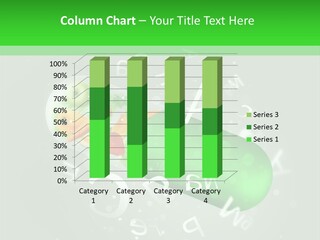 A Green Pill With Fruits And Vegetables In It PowerPoint Template