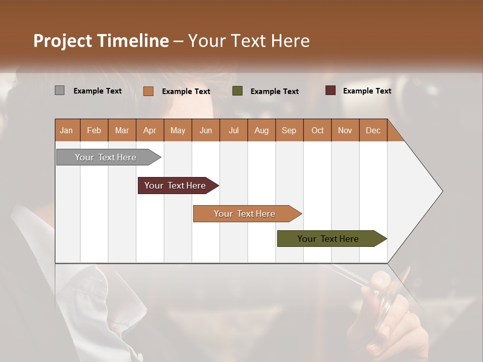 A Man Drinking A Glass Of Wine From A Wine Glass PowerPoint Template