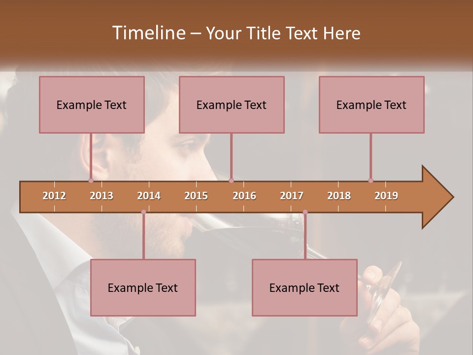 A Man Drinking A Glass Of Wine From A Wine Glass PowerPoint Template