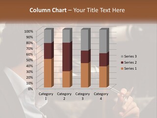 A Man Drinking A Glass Of Wine From A Wine Glass PowerPoint Template