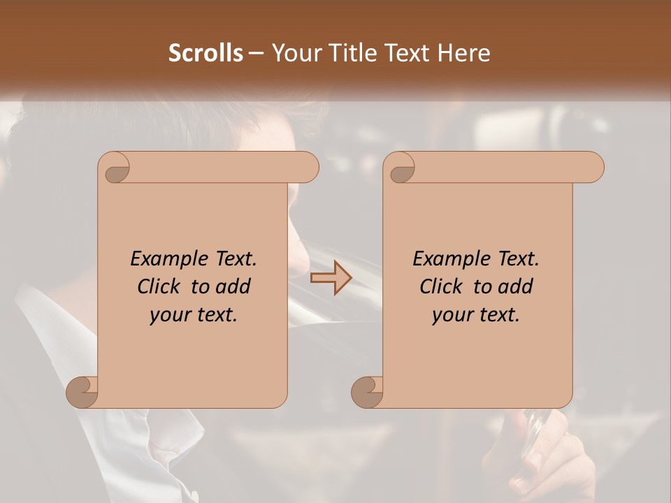 A Man Drinking A Glass Of Wine From A Wine Glass PowerPoint Template