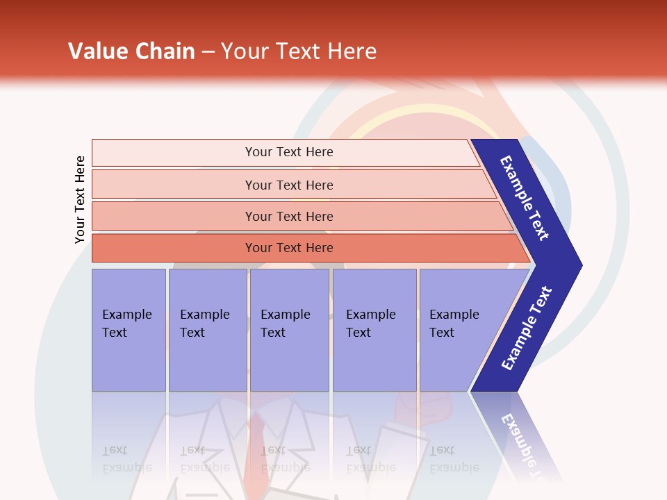 A Man In A Lab Coat Holding A Magnifying Glass PowerPoint Template