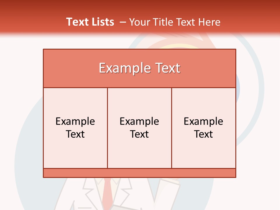 A Man In A Lab Coat Holding A Magnifying Glass PowerPoint Template