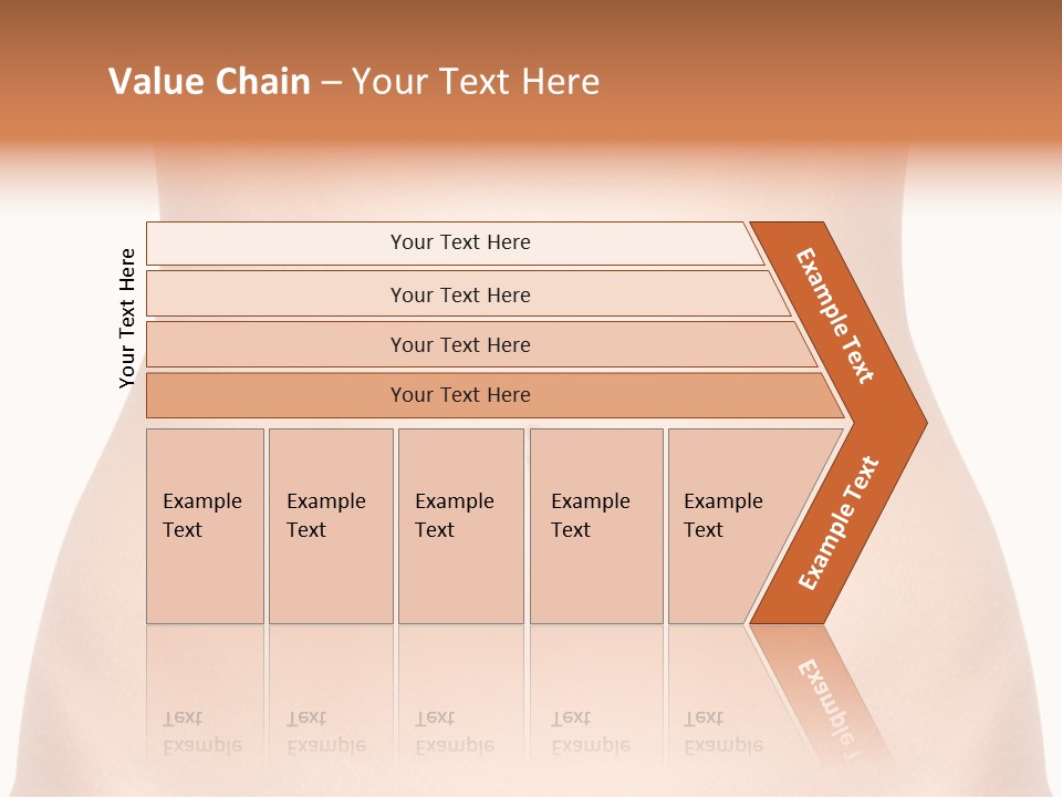 A Woman's Stomach With The Words Name Of Presentation On It PowerPoint Template