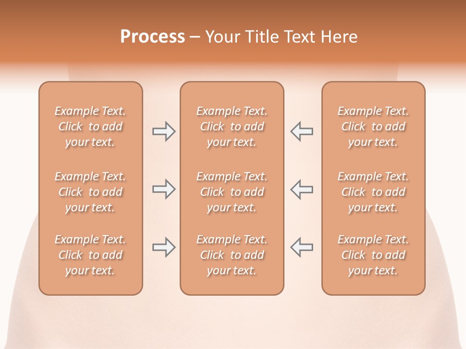 A Woman's Stomach With The Words Name Of Presentation On It PowerPoint Template
