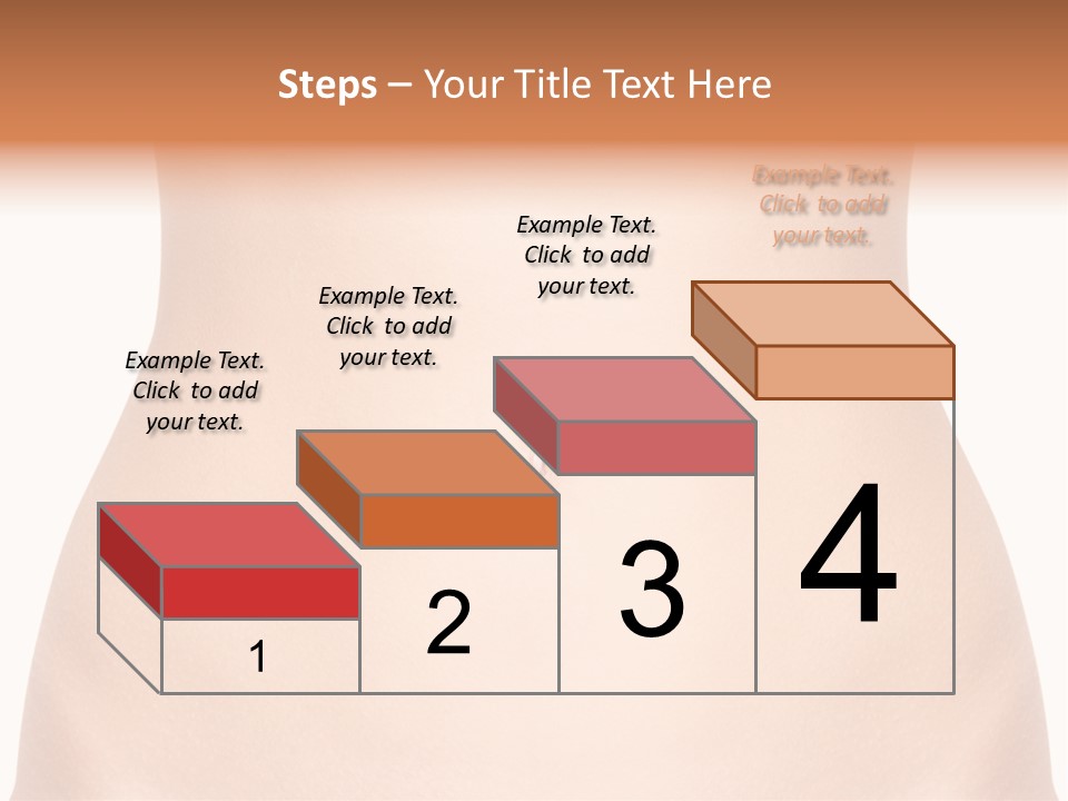 A Woman's Stomach With The Words Name Of Presentation On It PowerPoint Template