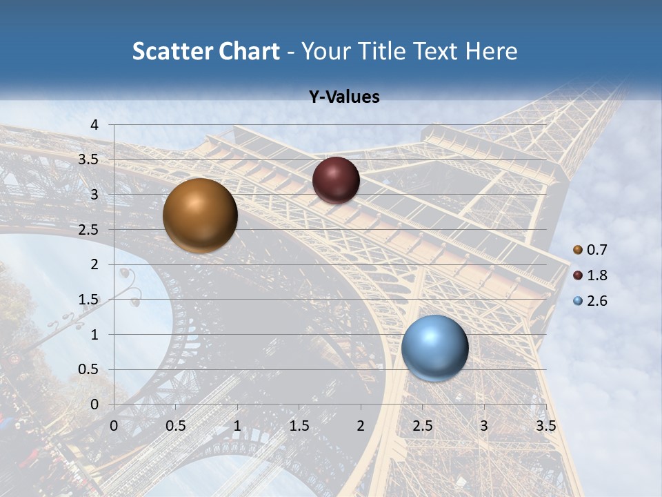 A Picture Of The Eiffel Tower In Paris PowerPoint Template