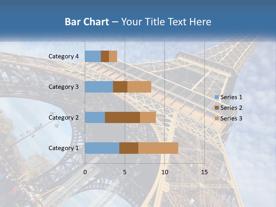 A Picture Of The Eiffel Tower In Paris PowerPoint Template