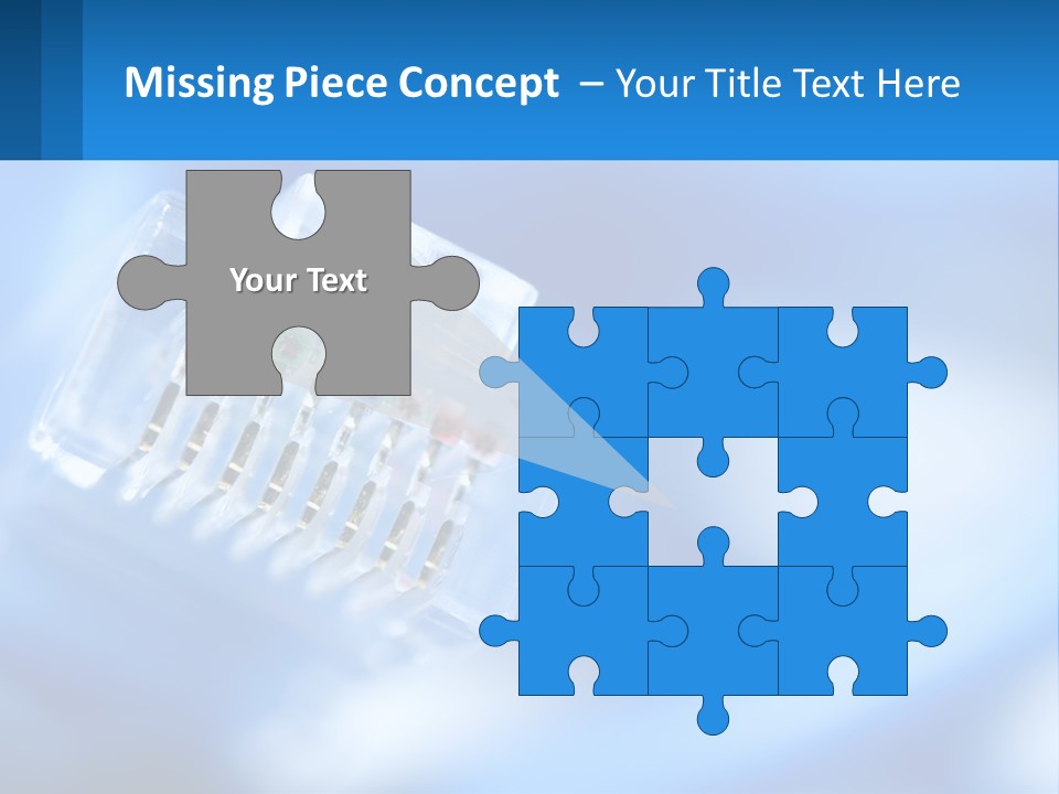 A Group Of Toothbrushes In A Plastic Case On A Blue Background PowerPoint Template