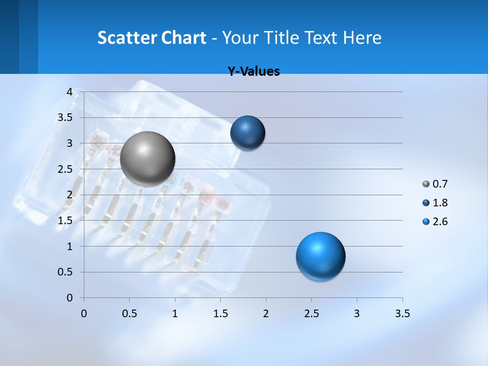 A Group Of Toothbrushes In A Plastic Case On A Blue Background PowerPoint Template