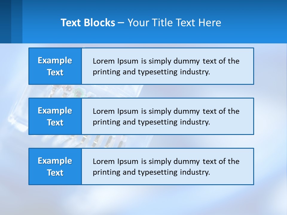 A Group Of Toothbrushes In A Plastic Case On A Blue Background PowerPoint Template