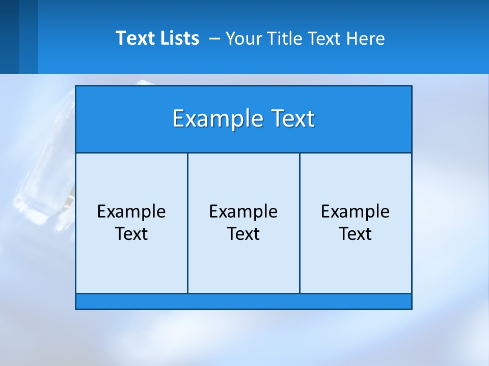 A Group Of Toothbrushes In A Plastic Case On A Blue Background PowerPoint Template
