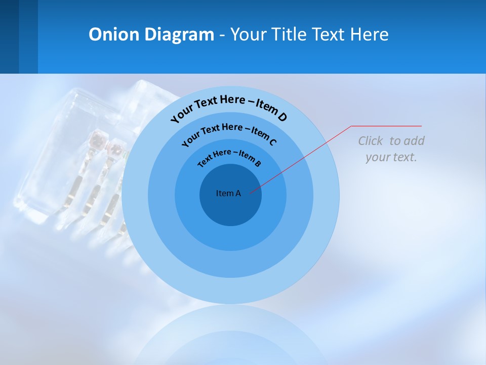 A Group Of Toothbrushes In A Plastic Case On A Blue Background PowerPoint Template