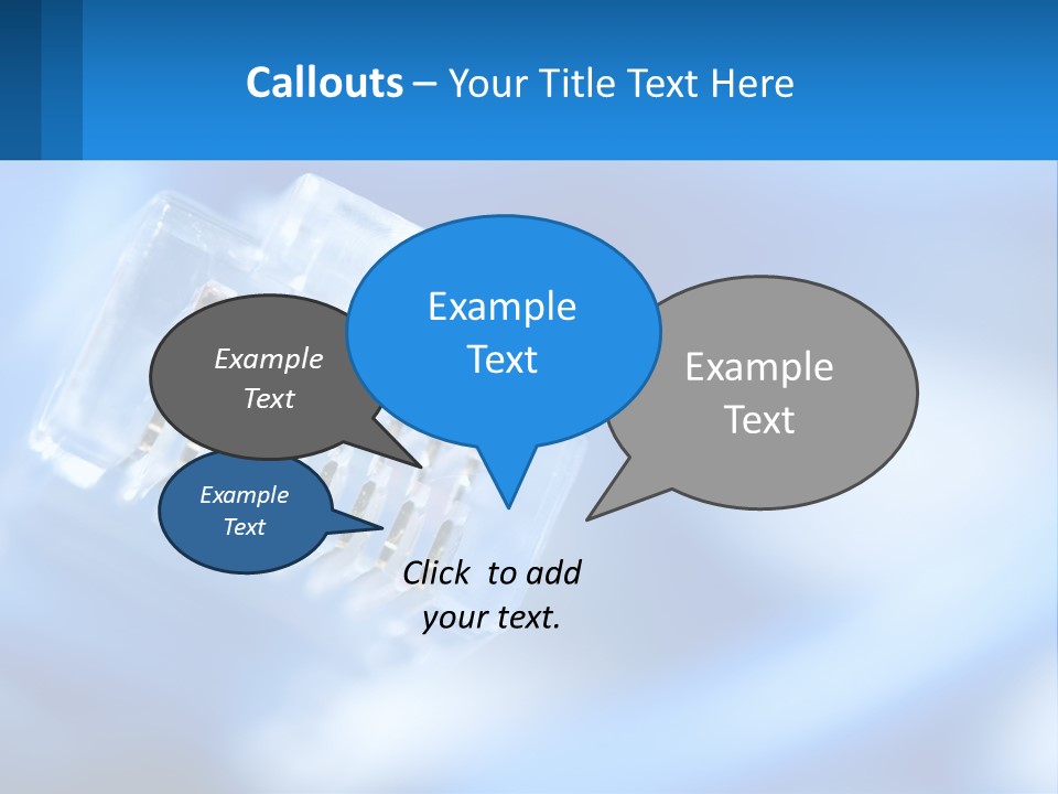A Group Of Toothbrushes In A Plastic Case On A Blue Background PowerPoint Template