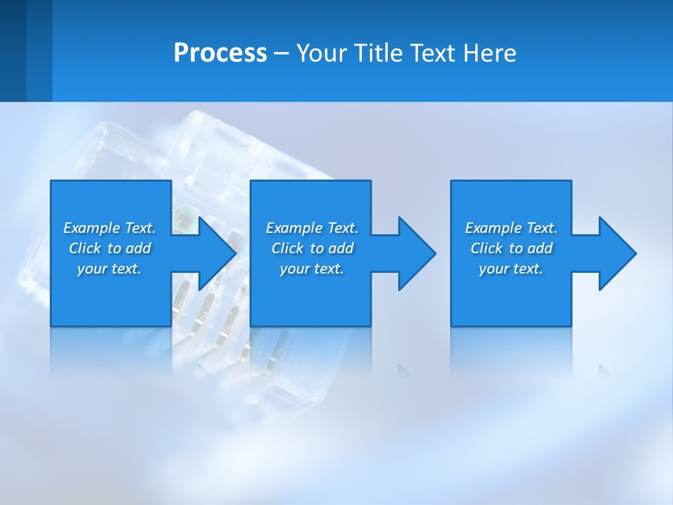 A Group Of Toothbrushes In A Plastic Case On A Blue Background PowerPoint Template