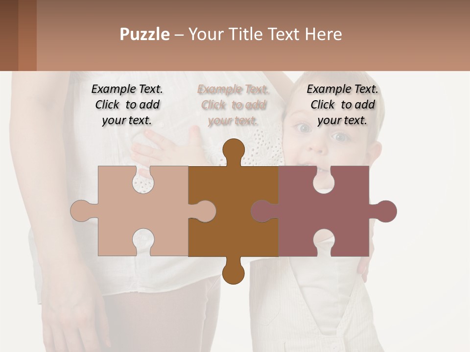 A Woman Holding A Baby In Her Arms PowerPoint Template