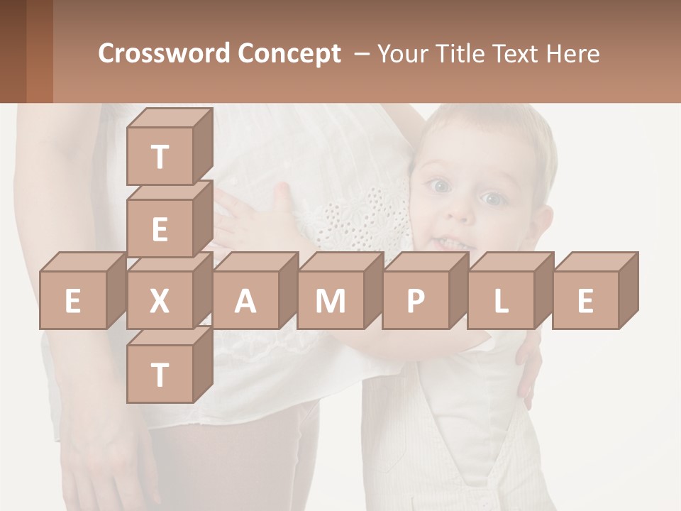 A Woman Holding A Baby In Her Arms PowerPoint Template