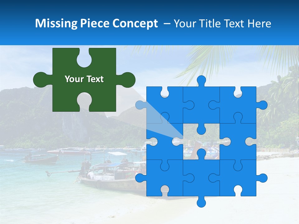 A Group Of Boats Sitting On Top Of A Sandy Beach PowerPoint Template