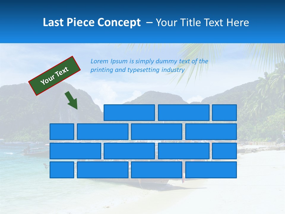A Group Of Boats Sitting On Top Of A Sandy Beach PowerPoint Template