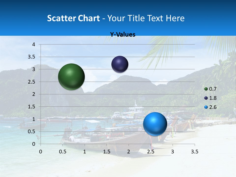 A Group Of Boats Sitting On Top Of A Sandy Beach PowerPoint Template