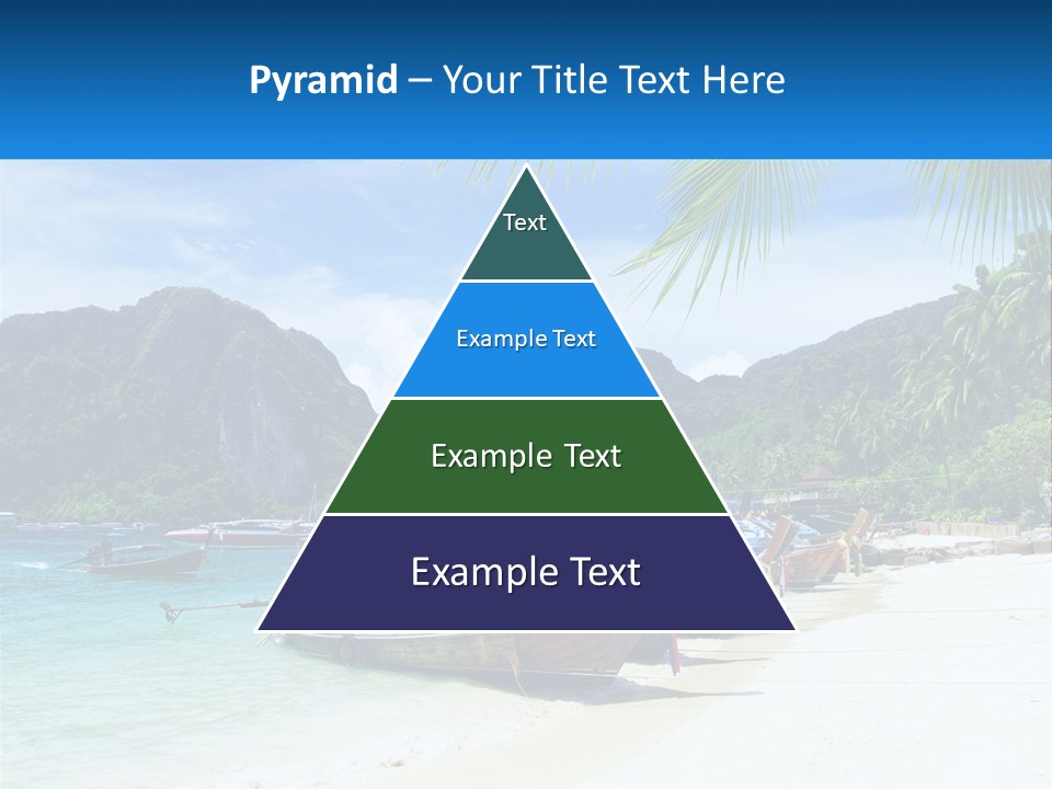 A Group Of Boats Sitting On Top Of A Sandy Beach PowerPoint Template