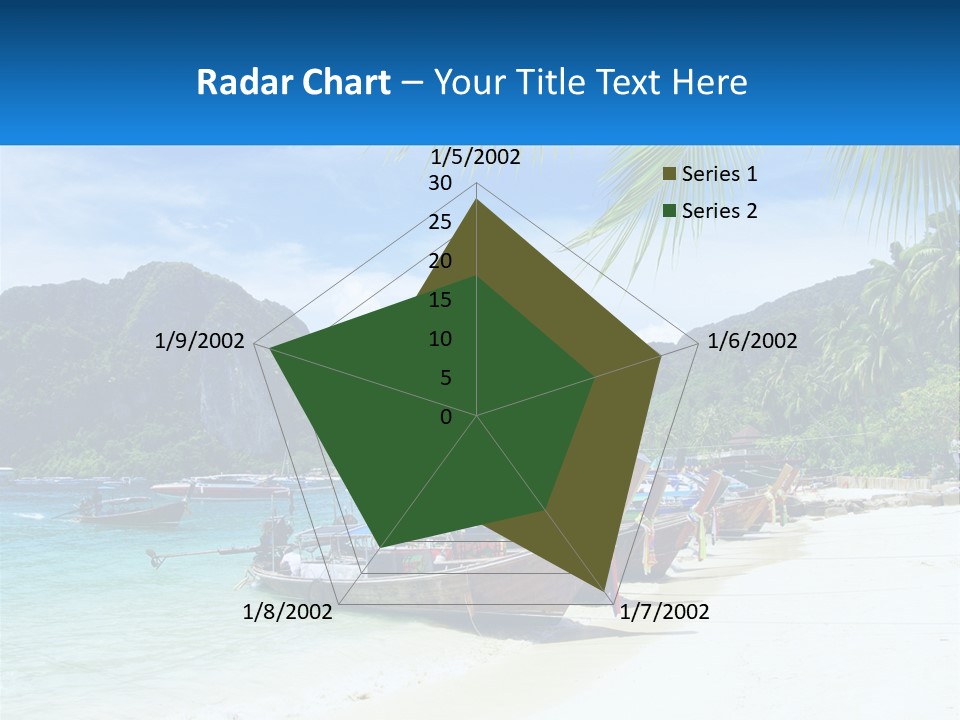 A Group Of Boats Sitting On Top Of A Sandy Beach PowerPoint Template