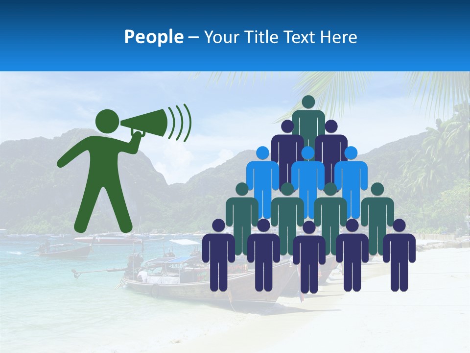 A Group Of Boats Sitting On Top Of A Sandy Beach PowerPoint Template