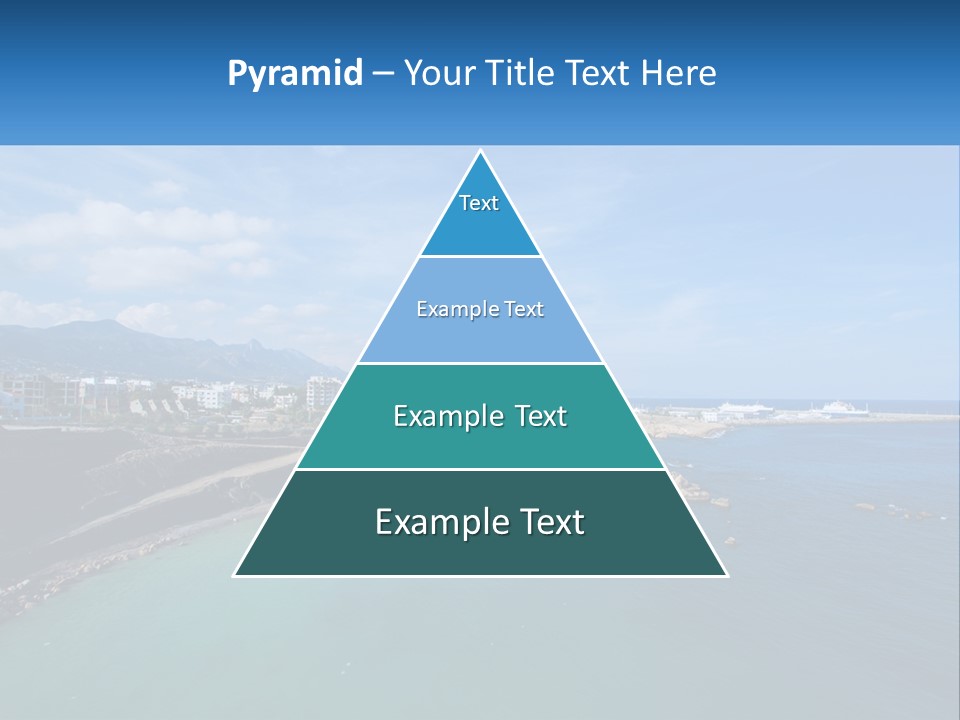 A Large Body Of Water With A City In The Background PowerPoint Template