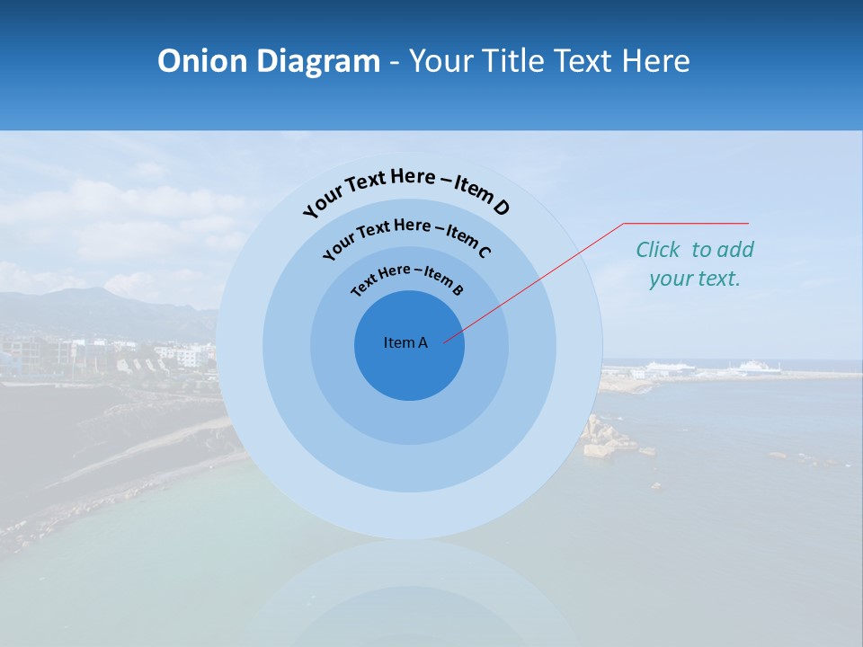 A Large Body Of Water With A City In The Background PowerPoint Template