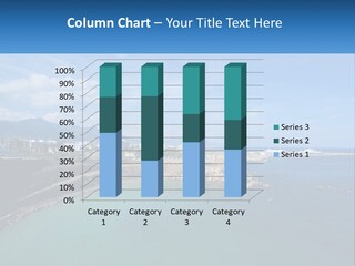 A Large Body Of Water With A City In The Background PowerPoint Template