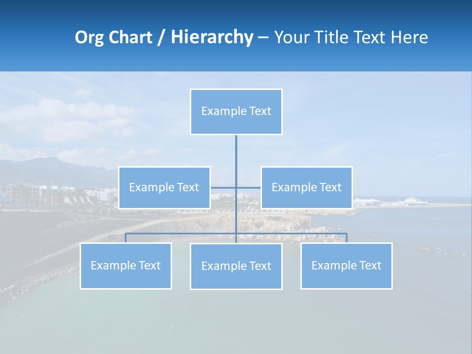 A Large Body Of Water With A City In The Background PowerPoint Template