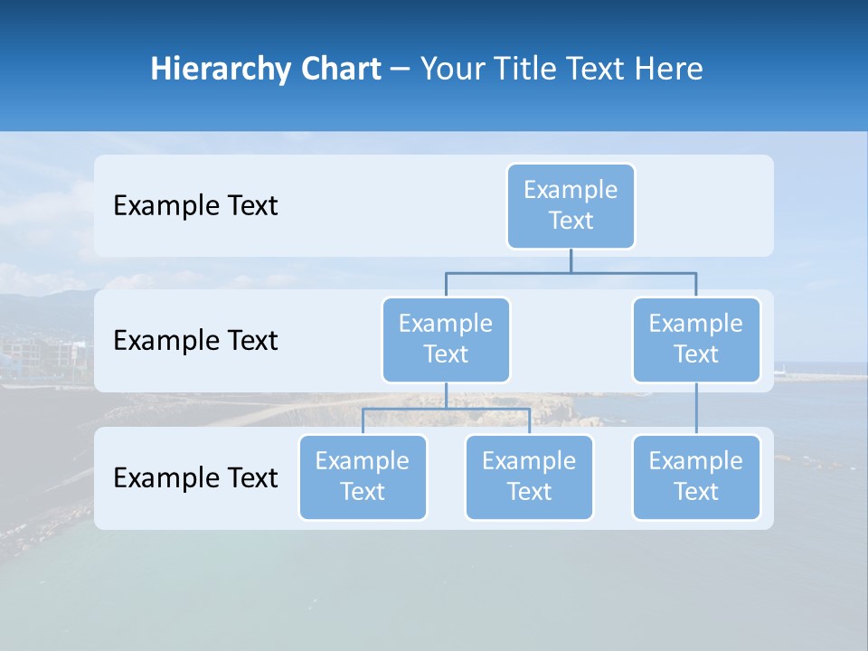 A Large Body Of Water With A City In The Background PowerPoint Template