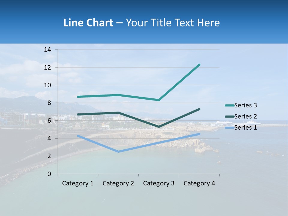 A Large Body Of Water With A City In The Background PowerPoint Template