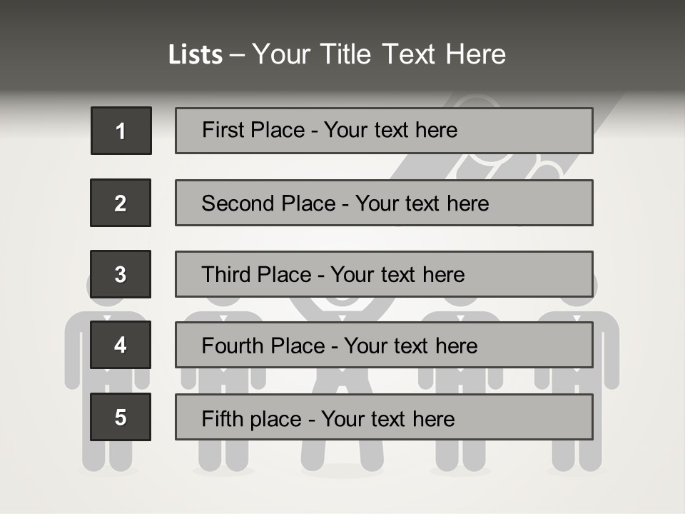 A Hand Reaching Out To A Group Of People PowerPoint Template