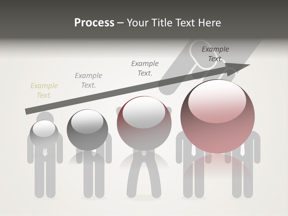 A Hand Reaching Out To A Group Of People PowerPoint Template