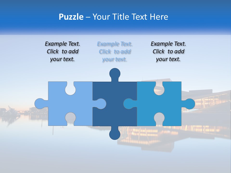 A Powerpoint Presentation With A Building In The Background PowerPoint Template