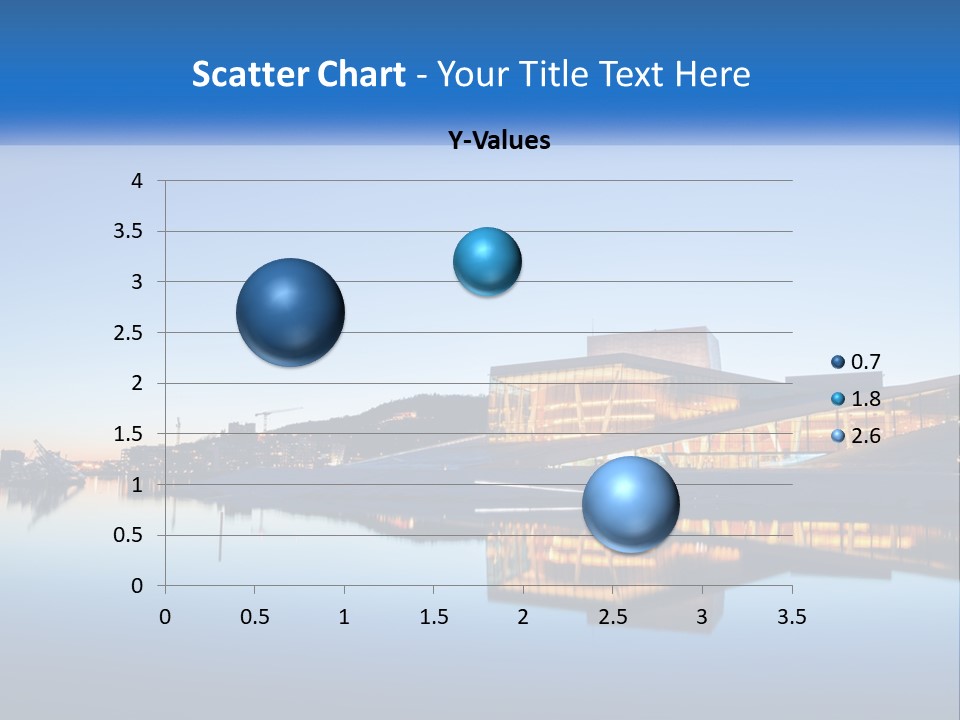 A Powerpoint Presentation With A Building In The Background PowerPoint Template