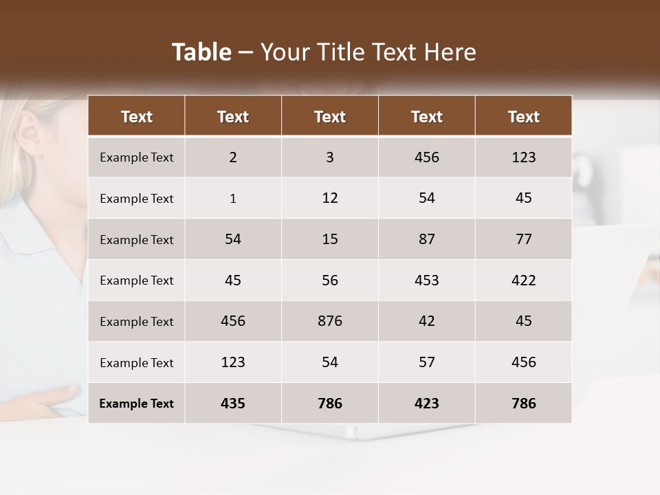 A Woman And A Child Are Looking At A Laptop PowerPoint Template