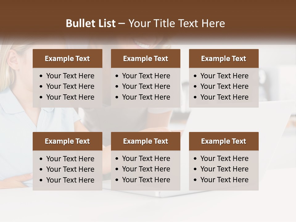 A Woman And A Child Are Looking At A Laptop PowerPoint Template