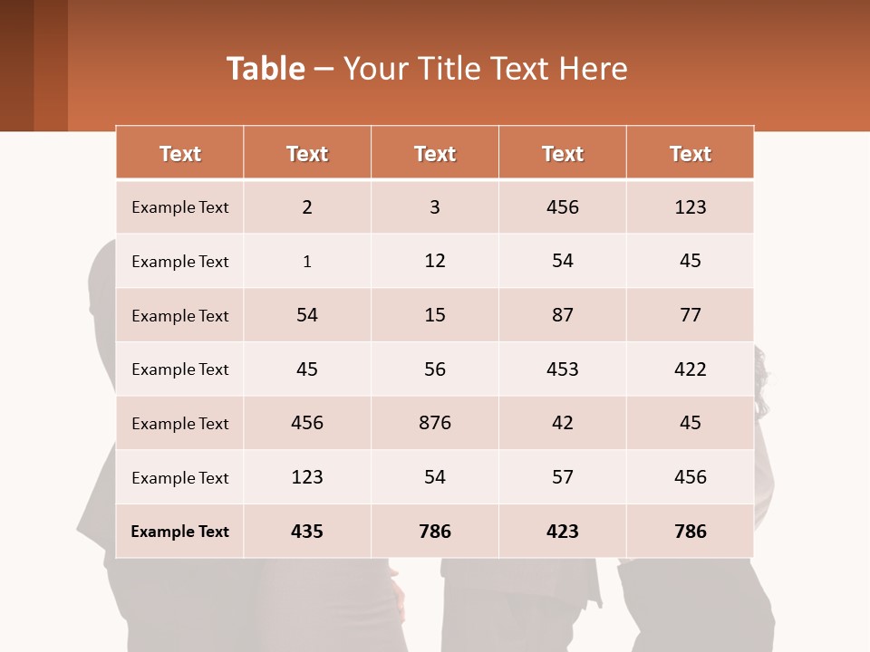 A Group Of People Holding Up A Trophy PowerPoint Template