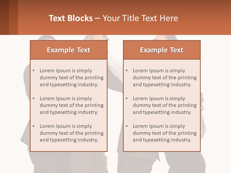 A Group Of People Holding Up A Trophy PowerPoint Template
