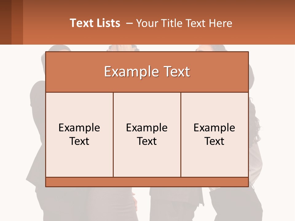 A Group Of People Holding Up A Trophy PowerPoint Template