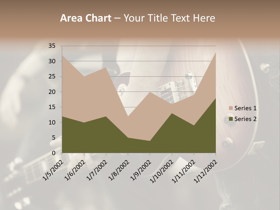 A Person Holding A Guitar In Their Hand PowerPoint Template