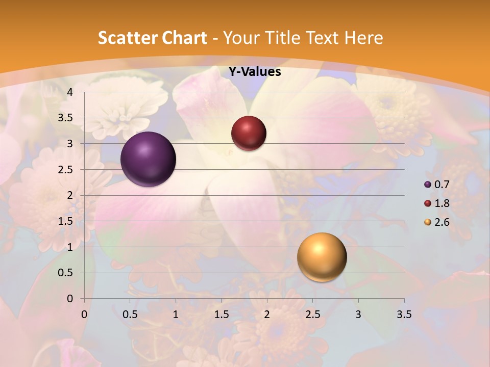 A Colorful Flower Powerpoint Presentation Is Shown PowerPoint Template