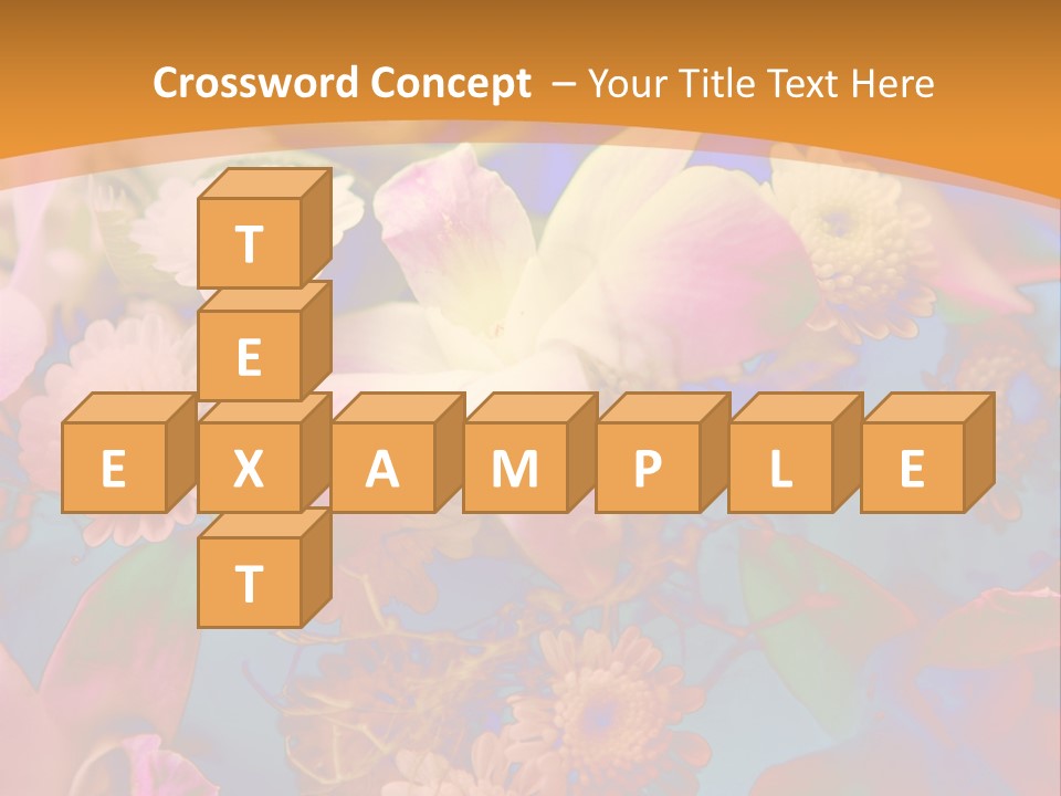 A Colorful Flower Powerpoint Presentation Is Shown PowerPoint Template