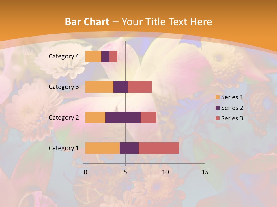 A Colorful Flower Powerpoint Presentation Is Shown PowerPoint Template