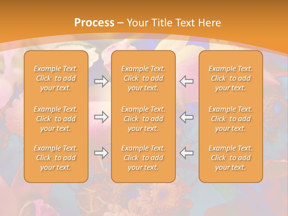 A Colorful Flower Powerpoint Presentation Is Shown PowerPoint Template